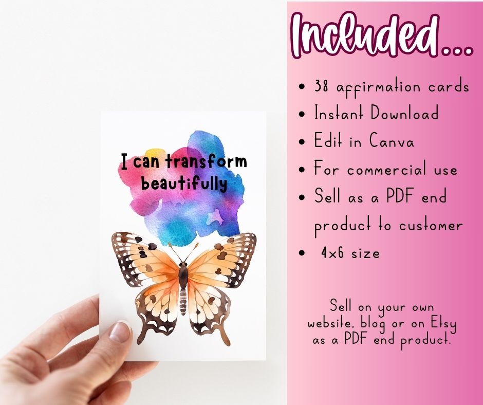 PLR 'I Can' Animals Affirmation Cards - Image 4