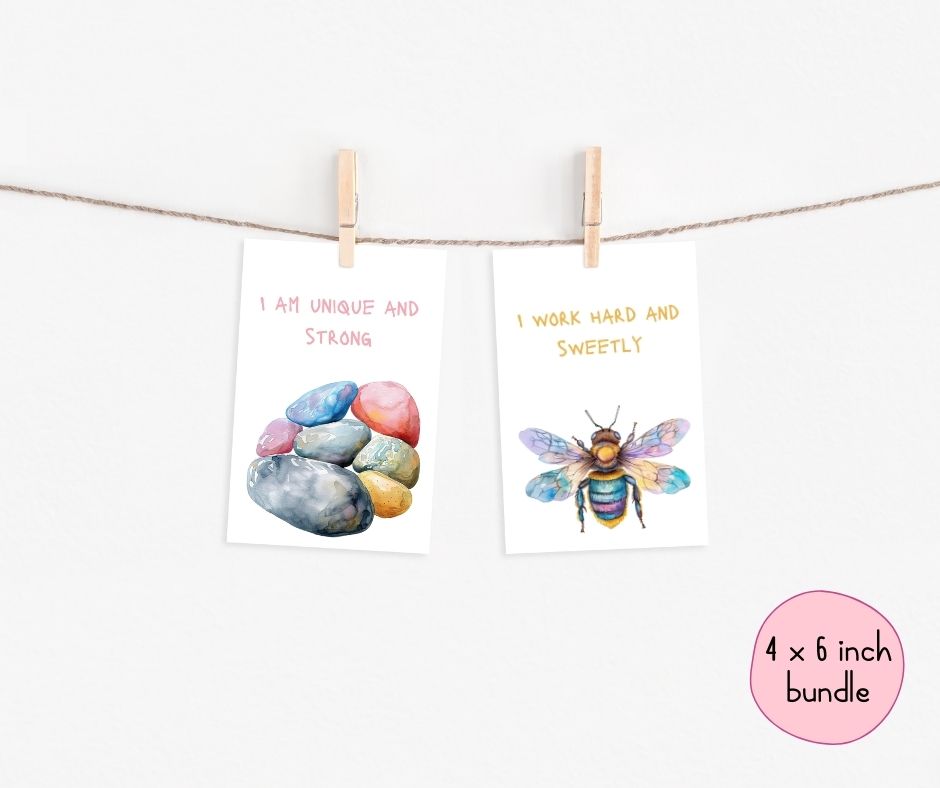 PLR Nature Speaks Affirmation Cards - Image 2