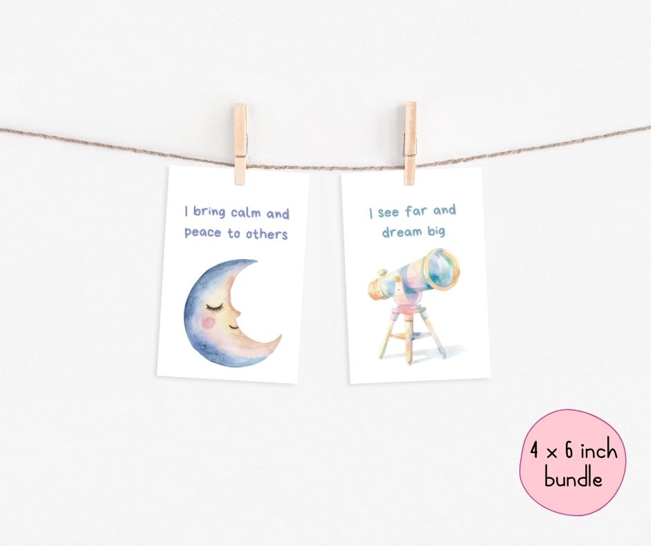 PLR Space Fun Affirmation Cards - Image 2