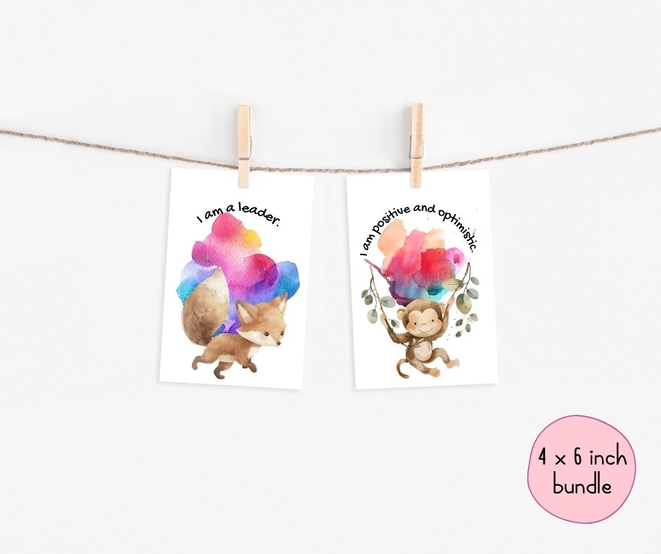 PLR 'I AM' Positive Affirmation Cards - Image 2