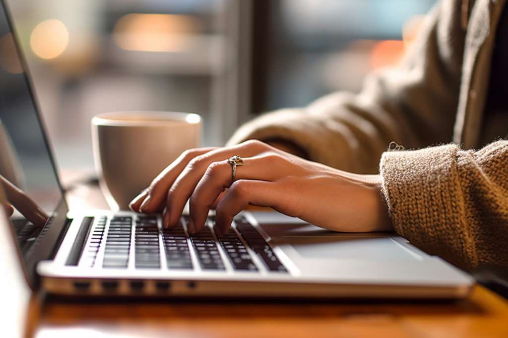 woman writing