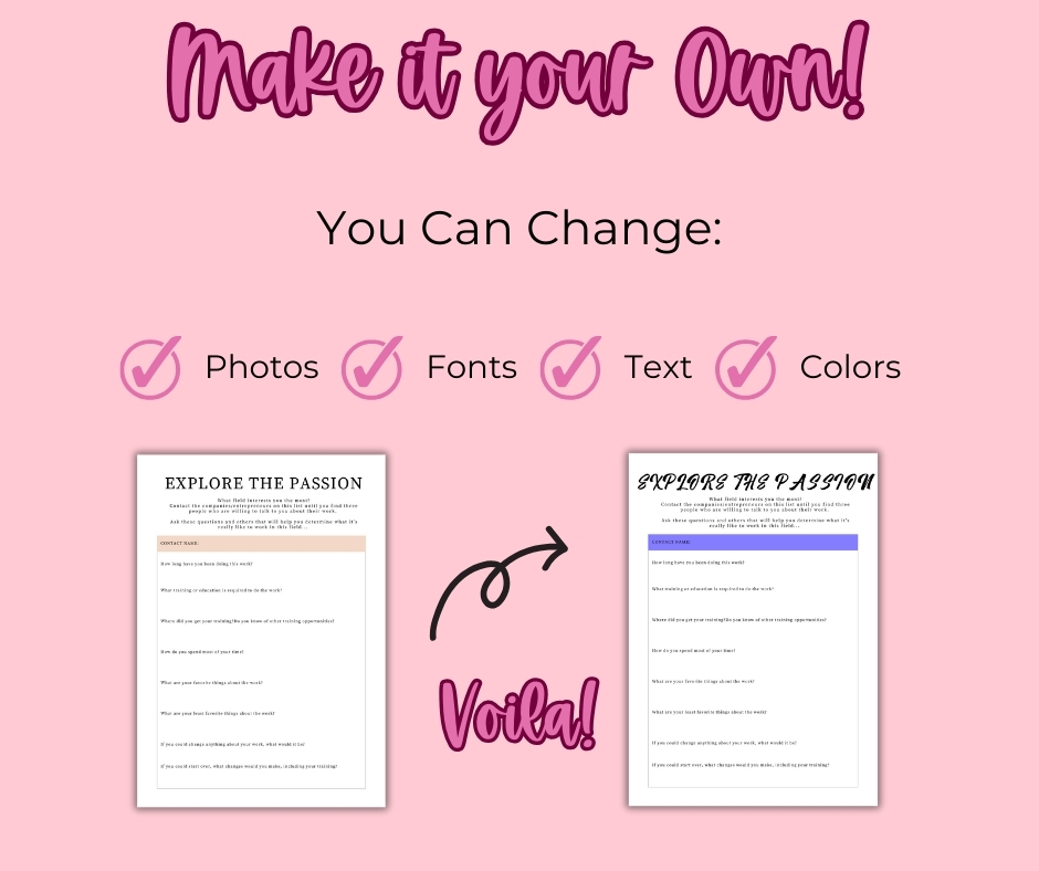PLR Passion Pursuit Planner - Image 3