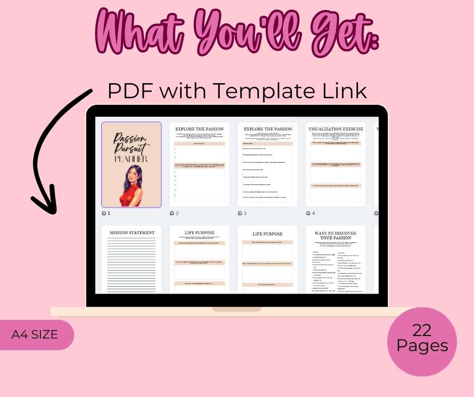 PLR Passion Pursuit Planner - Image 2