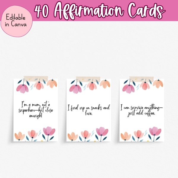 Cheerful Chaos Affirmations for Moms