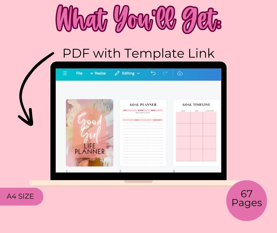 PLR Good Girl Life Planner - Image 2
