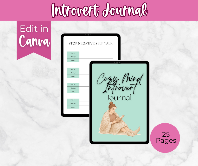 PLR Cozy Mind Introvert Journal