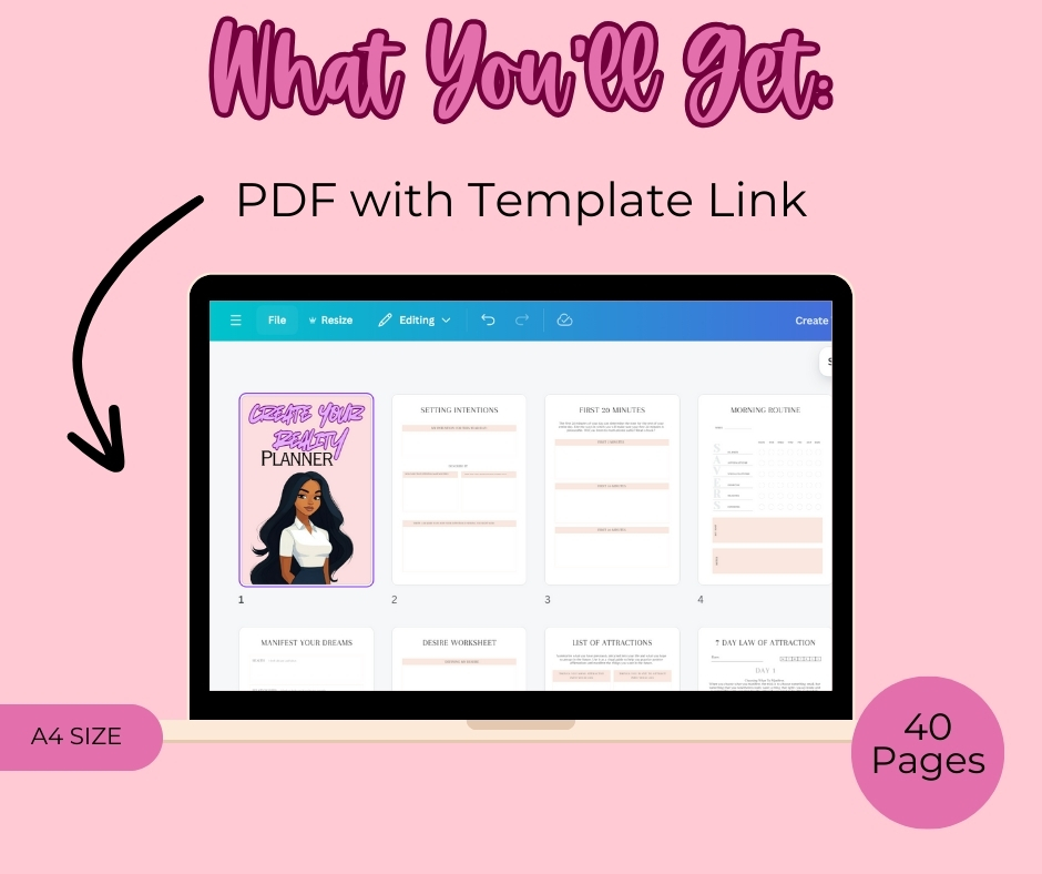 PLR Create Your Reality Planner - Image 2
