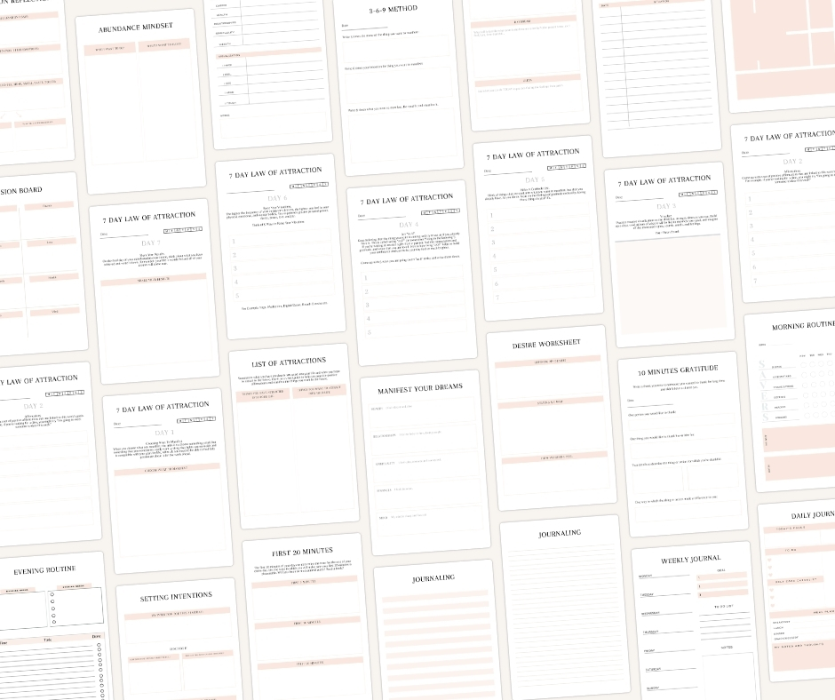 PLR Create Your Reality Planner - Image 4