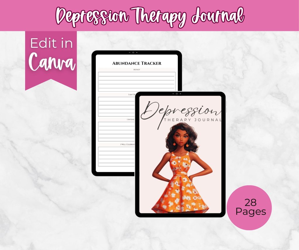 Healing Mind Depression Therapy Journal
