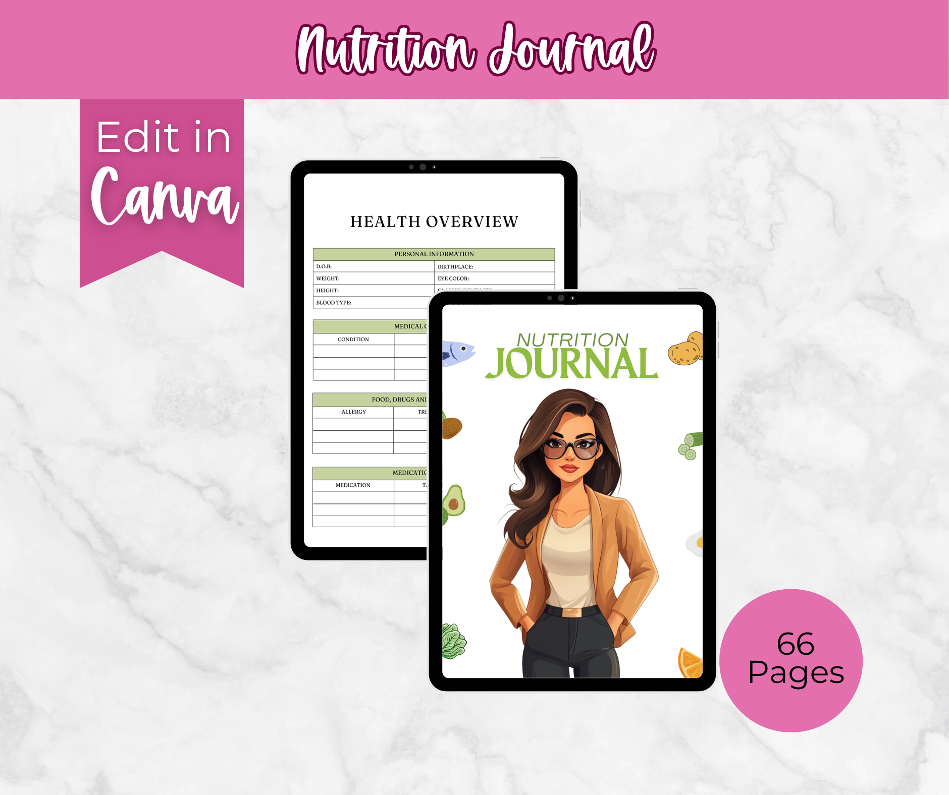 PLR Fuel and Flourish Nutrition Journal