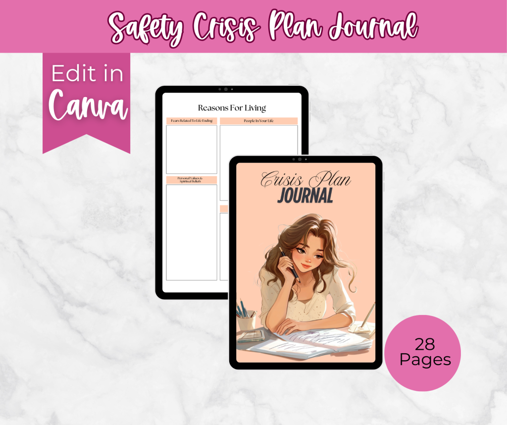 Safety Crisis Plan Journal