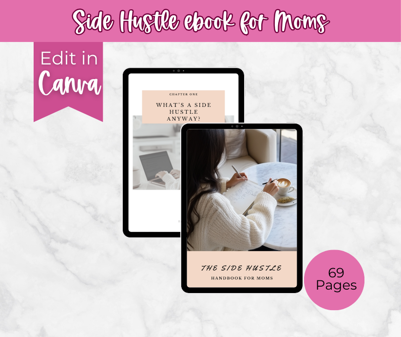 PLR Side Hustle Handbook for Moms