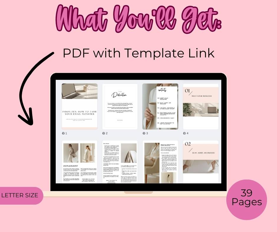 PLR Inbox Zen: How to Tame Your Email Monster eBook - Image 3
